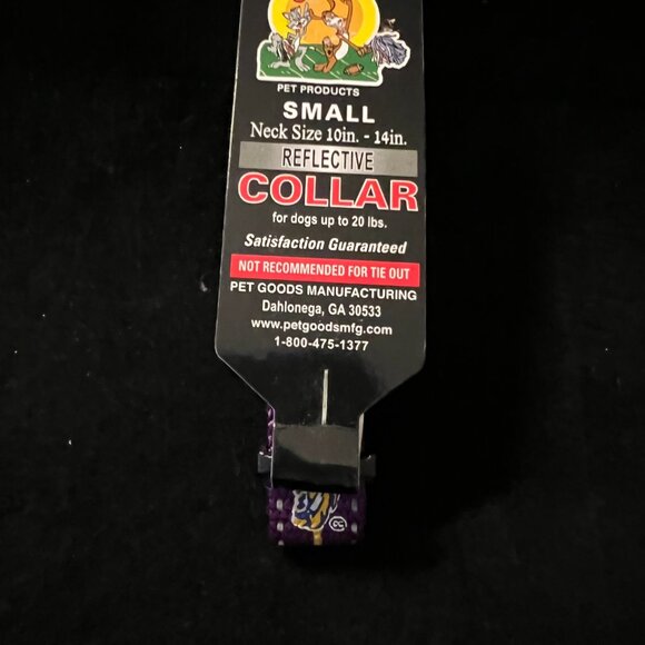 Pup Rally LSU Tigers Reflective Collar NWT Various Sizes - Picture 3 of 3